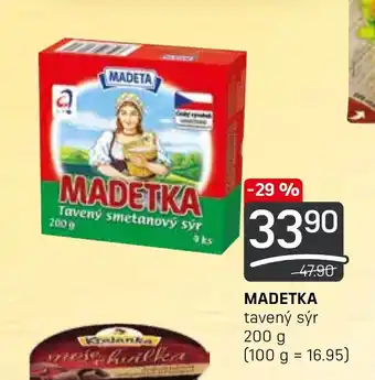 Flop MADETKA tavený sýr nabídka