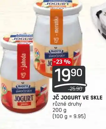 Flop JČ JOGURT VE SKLE nabídka