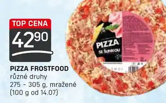 Flop PIZZA FROSTFOOD nabídka