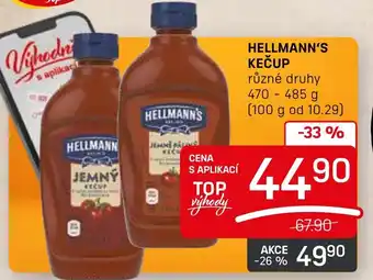 Flop HELLMANN'S KEČUP nabídka