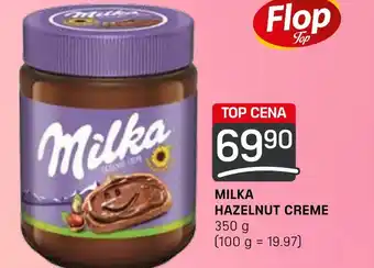 Flop MILKA HAZELNUT CREME nabídka