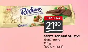 Flop SEDITA RODINNÉ OPLATKY nabídka