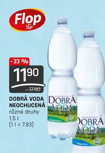 Flop DOBRÁ VODA NEOCHUCENÁ 1.5L nabídka