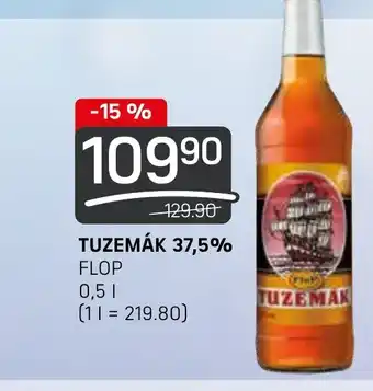 Flop TUZEMÁK 37,5% FLOP 0.5L nabídka