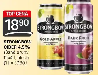 Flop STRONGBOW CIDER 4,5% 0.44L nabídka