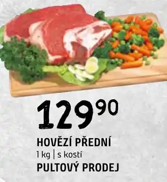Terno HOVĚZÍ PŘEDNÍ 1 kg s kostí PULTOVÝ PRODEJ nabídka