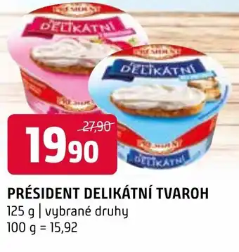 Terno PRÉSIDENT DELIKÁTNÍ TVAROH nabídka