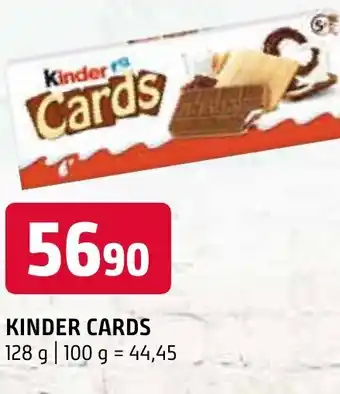 Terno KINDER CARDS nabídka