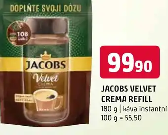 Terno JACOBS VELVET CREMA REFILL nabídka