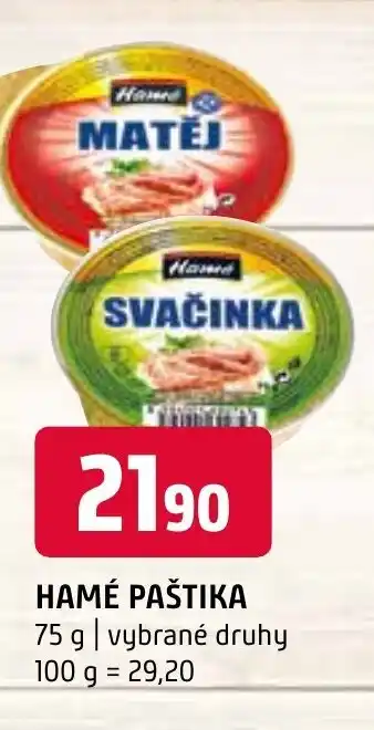 Terno HAMÉ PAŠTIKA nabídka