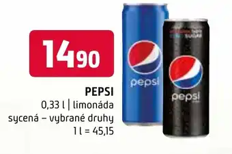 Terno PEPSI 0.33L nabídka