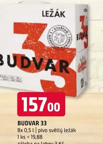 Terno BUDVAR 33 nabídka