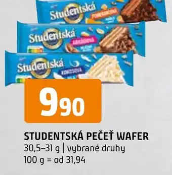 Terno STUDENTSKÁ PEČEŤ WAFER nabídka