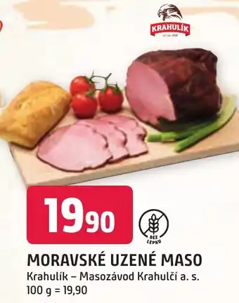 Trefa MORAVSKÉ UZENÉ MASO nabídka