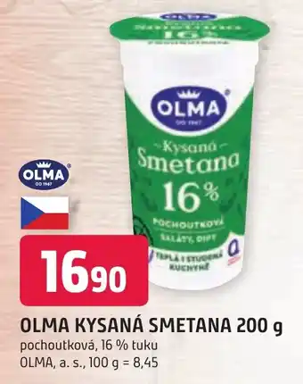 Trefa OLMA KYSANÁ SMETANA 200 g nabídka