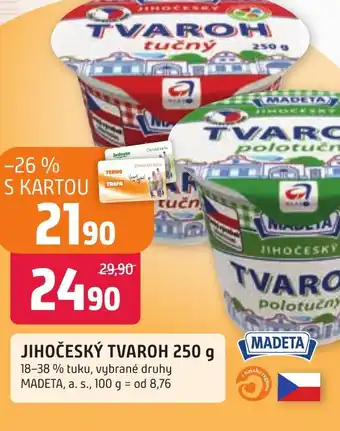 Trefa JIHOČESKÝ TVAROH 250 g nabídka