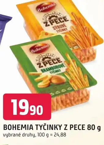 Trefa BOHEMIA TYČINKY Z PECE 80 g nabídka