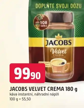 Trefa JACOBS VELVET CREMA 180 g nabídka