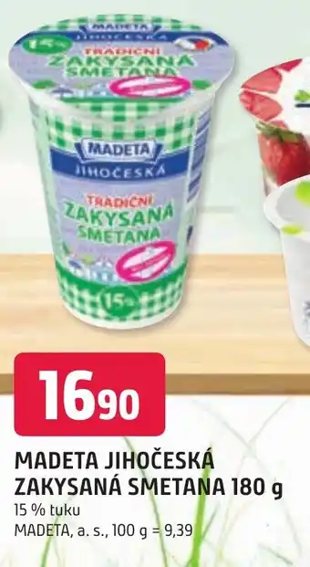 Trefa MADETA JIHOČESKÁ ZAKYSANÁ SMETANA 180 g nabídka