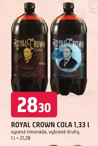 Trefa ROYAL CROWN COLA 1,33 L nabídka