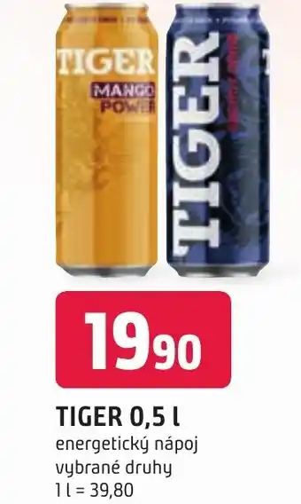 Trefa TIGER 0,5 L nabídka