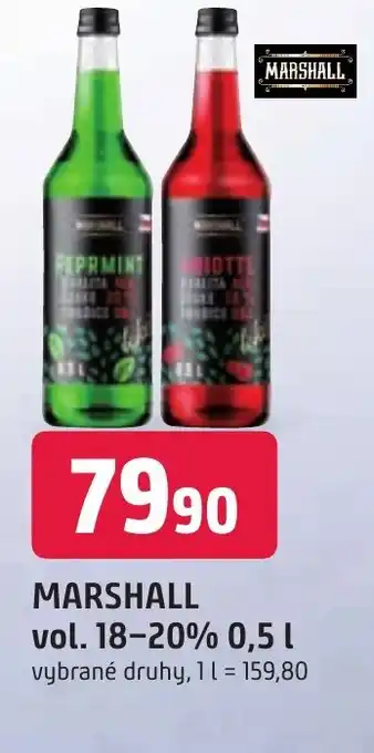 Trefa MARSHALL vol. 18-20% 0,5L nabídka