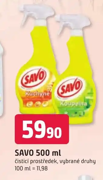 Trefa SAVO 500 ml nabídka