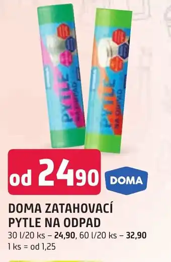 Trefa DOMA ZATAHOVACÍ PYTLE NA ODPAD nabídka