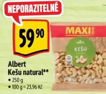 Albert Albert Kešu natural nabídka