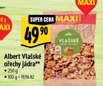 Albert Albert Vlašské ořechy jádra nabídka