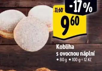 Albert Kobliha s ovocnou náplní nabídka