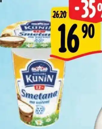 Albert Kunín Smetana na vaření 12% nabídka