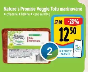 Albert Nature's Promise Veggie Tofu marinované nabídka