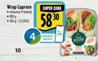Albert Wrap Caprese nabídka