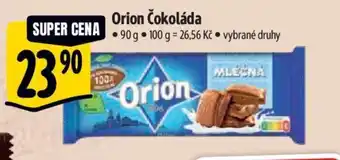 Albert Orion Čokoláda nabídka