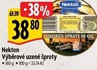 Albert Nekton Výběrové uzené šproty nabídka