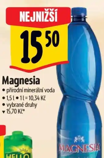 Albert Magnesia 1.5L nabídka