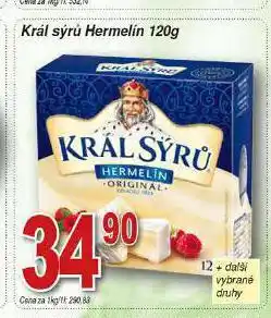 Hruška Král sýrů hermelín nabídka