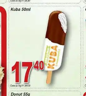 Hruška Kuba zmrzlina nabídka