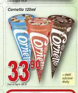 Hruška Zmrzlina cornetto nabídka