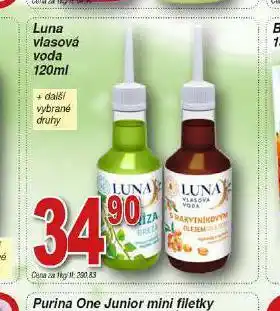 Hruška Luna vlasová voda nabídka