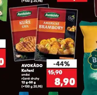 Kaufland Avokádo koření nabídka