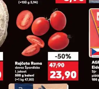 Kaufland Rajčata roma nabídka