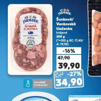 Kaufland Venkovská tlačenka nabídka