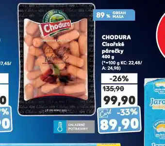 Kaufland Císařské párečky nabídka