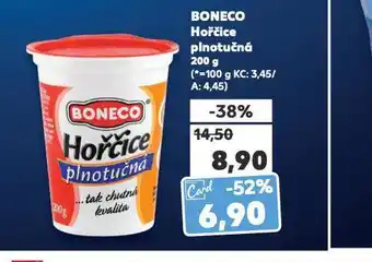 Kaufland Boneco hořčice plnotučná nabídka