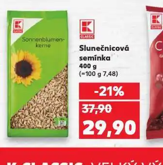 Kaufland Slunečnicová semínka nabídka