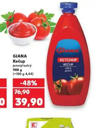 Kaufland Giana kečup nabídka