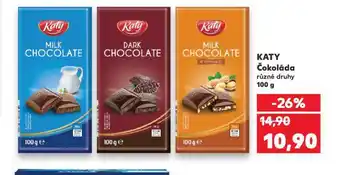 Kaufland Katy čokoláda nabídka