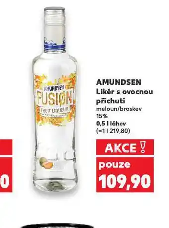 Kaufland Amundsen likér s ovocnou příchutí nabídka